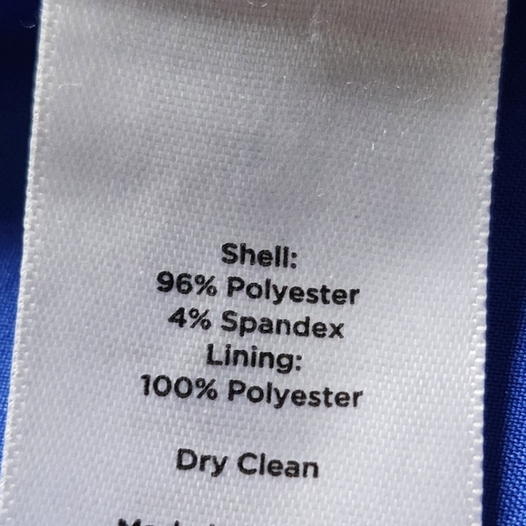 Talbots Blue Large Paisley Print Skirt - Picture 6 of 6